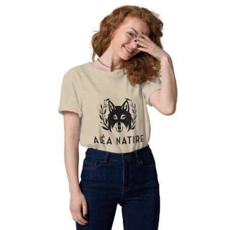 T-shirt claire 100% en coton biologique – Image 3