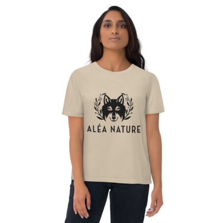 T-shirt claire 100% en coton biologique – Image 4
