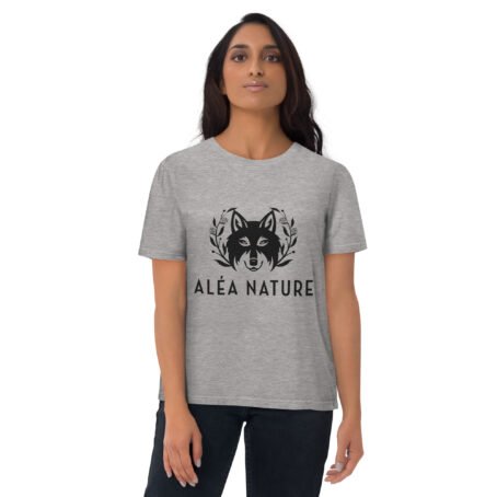 T-shirt claire 100% en coton biologique