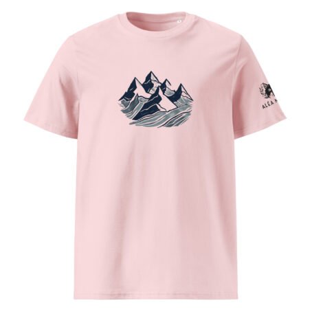 T-shirt clair Montagne en coton biologique – Image 5