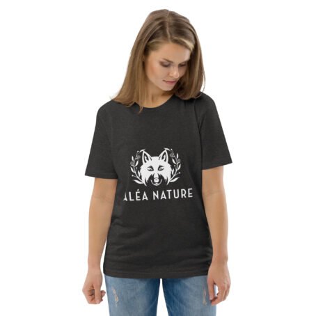 T-shirt foncé 100% en coton biologique – Image 10