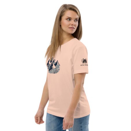 T-shirt clair Montagne en coton biologique – Image 12