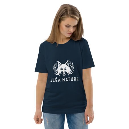 T-shirt foncé 100% en coton biologique – Image 7