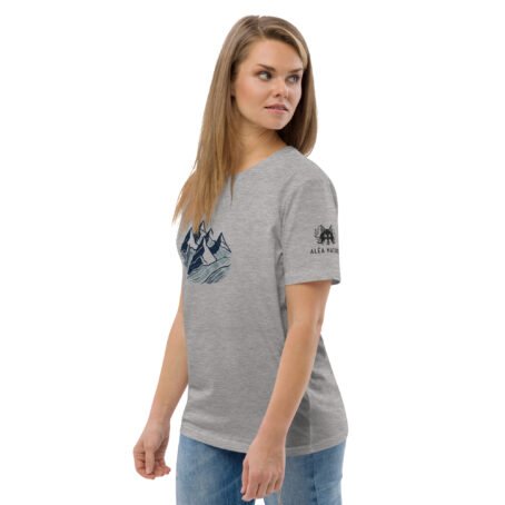 T-shirt clair Montagne en coton biologique – Image 8