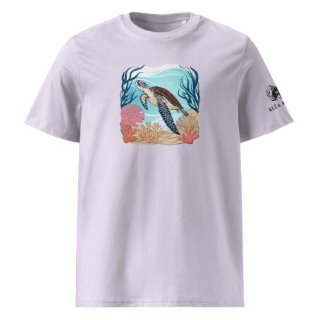 T-shirt clair Tortue en coton biologique – Image 6