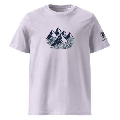 T-shirt clair Montagne en coton biologique – Image 6