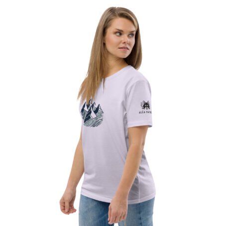 T-shirt clair Montagne en coton biologique – Image 16