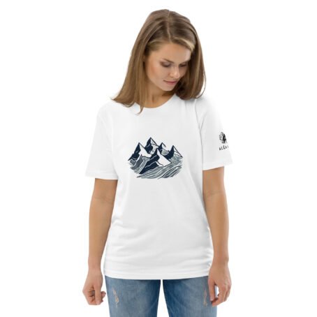T-shirt clair Montagne en coton biologique – Image 17