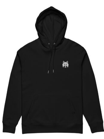 Sweat Wolf Noir femme